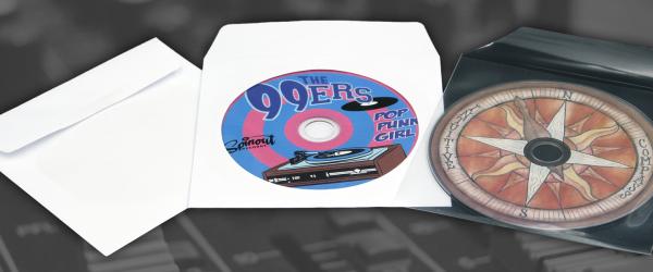 White Window paper Envelopes and Clear Vinyl CD Sleeves White Window paper Envelopes and Clear Vinyl CD Sleeves